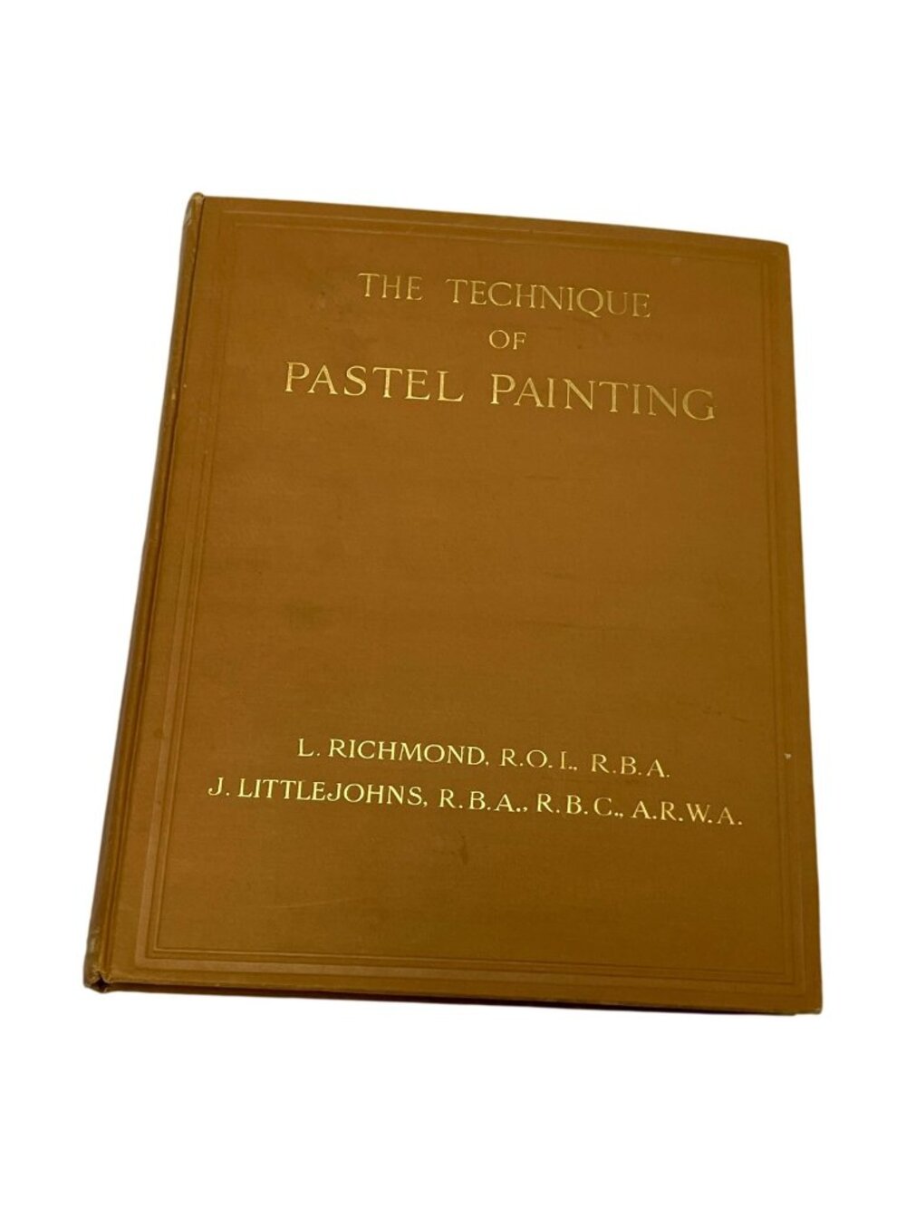 Vintage Technique of Pastel Painting Richmond B&W & Color Plates HC 1931